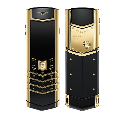 Vertu Signture S Yellow Gold Ceramic, Vertu Mới 99 %