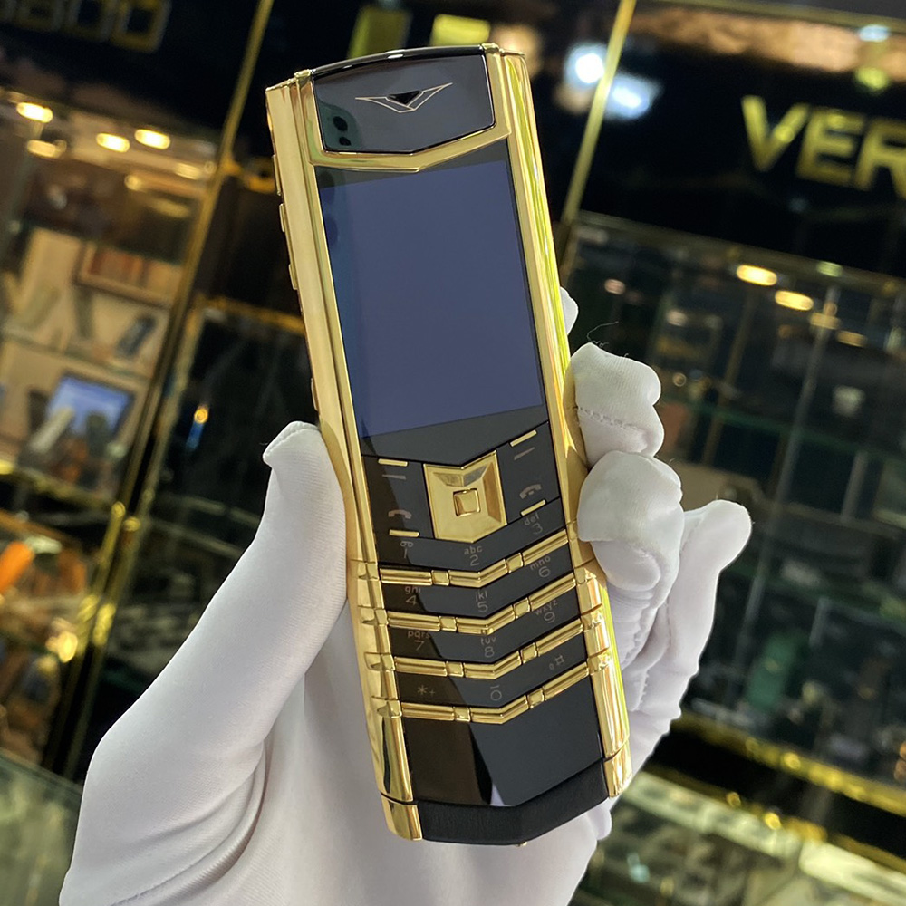 Điện thoại vertu signature s vàng nguyên khối Yellow Gold - 01