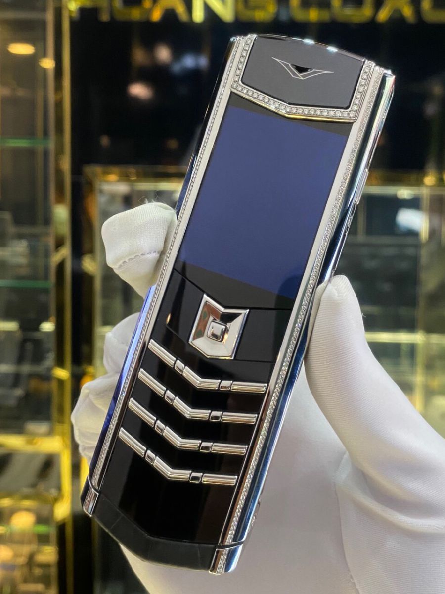 Vertu Signature S Diamond Aligator Invisbility Keys - 01