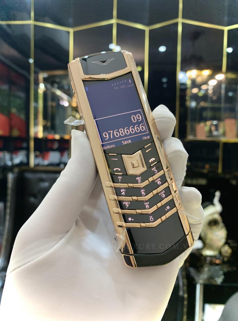 Vertu Signature S Rose Gold Ceramic Vertu Signature S Rose Gold Ceramic