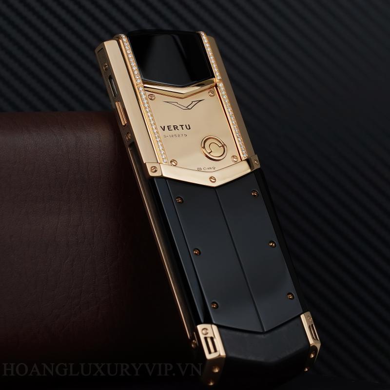 Vertu Signature S Rose Gold Mix Diamond Vertu Signature S Rose Gold Mix Diamond