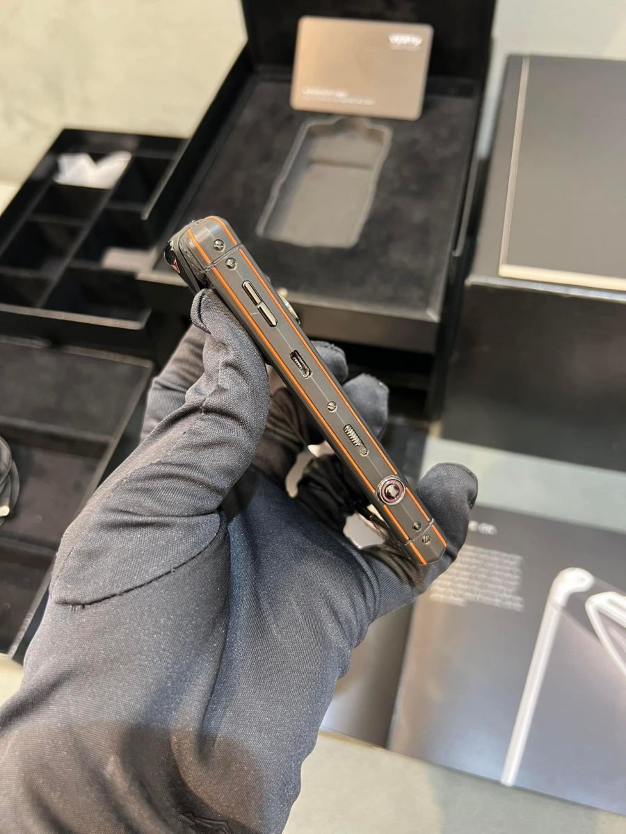 Vertu Constellation T Black Neon Orange Mới 100% Fullbox