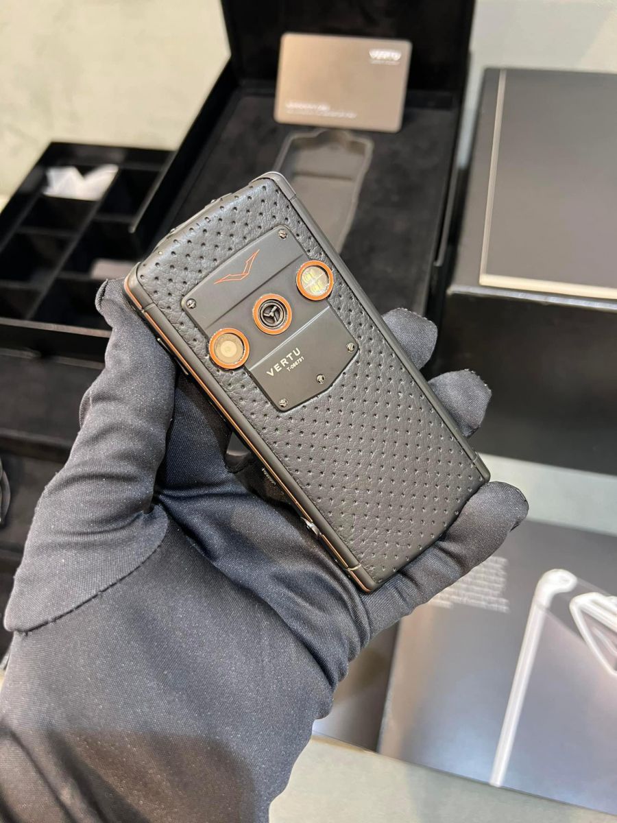 Vertu Constellation T Black Neon Orange Mới 100% Fullbox