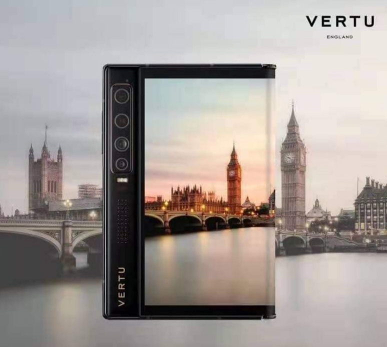 Điện thoại Vertu cảm ứng màn hình gập - Ayxta Fold 5G