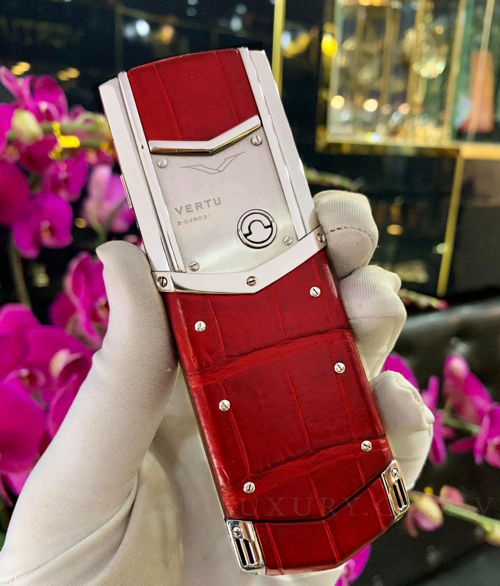 Vertu Signature S Red Calf - Hoàng Luxury