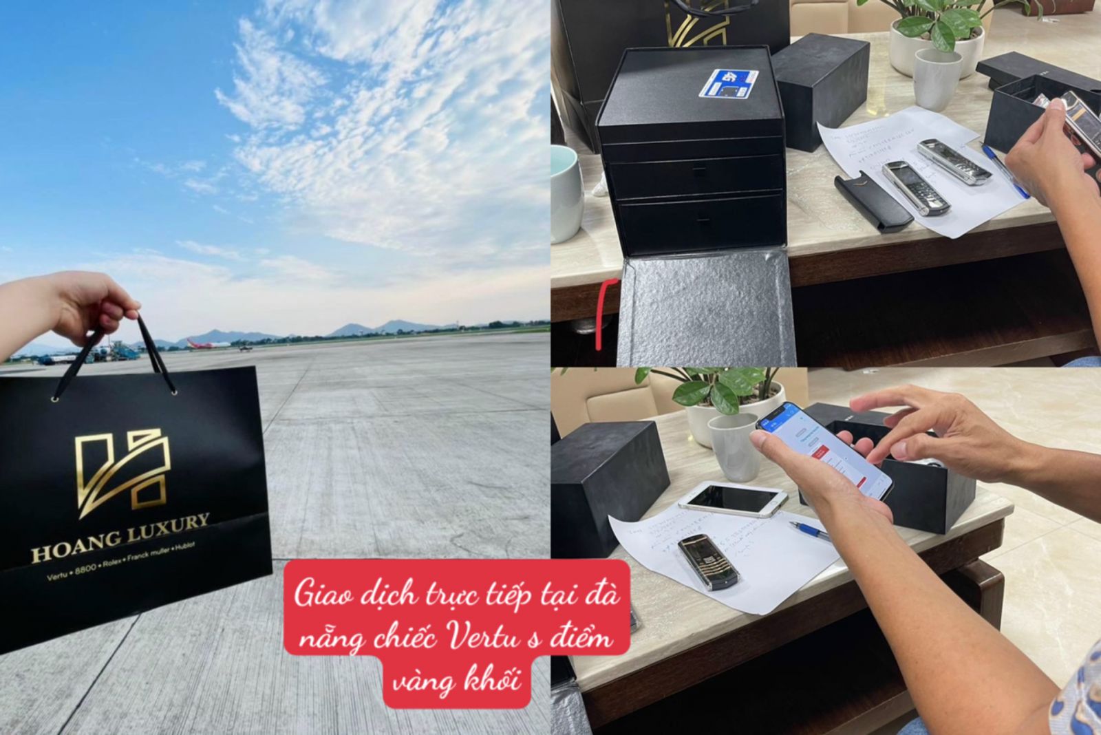 MUA ĐIỆN THOẠI VERTU SIGNATURE S CHÍNH HÃNG TẠI HOÀNG LUXURY
