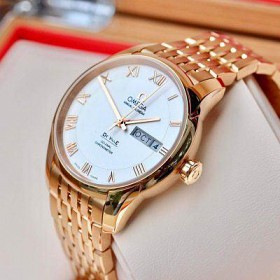 Đồng hồ Omega DeVille Annual Calendar Rose Gold 18K 431.50.41.22.02.001, 41mm