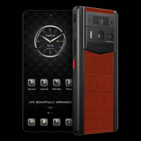 METAVERTU 2 ALLIGATOR SKIN WEB3 AI PHONE - BROWN