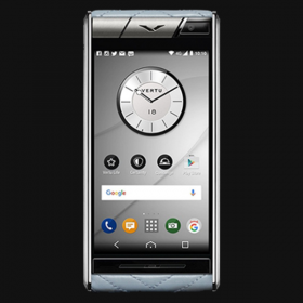 VERTU ASTER QUILT BLUE MỚI 100%