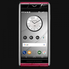 VERTU ASTER RASPBERRY OSTRICH MỚI 100%