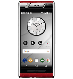 VERTU ASTER DIAMONDS RED ALLIGATOR MỚI 100%