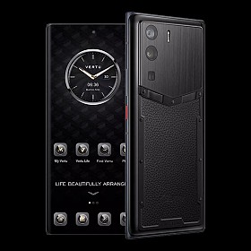 META VERTU CALF LEATHER JADE BLACK