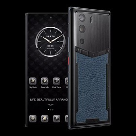 META VERTU CALF LEATHER BLUE