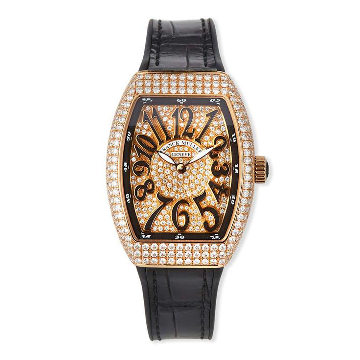Đồng hồ nữ Franck Muller V32  Rose Gold Custom Diamond
