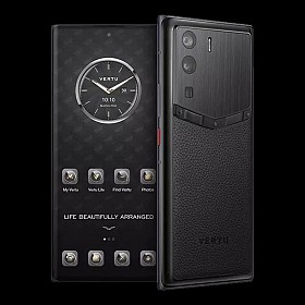 META VERTU FRAMELESS CALF LEATHER BLACK