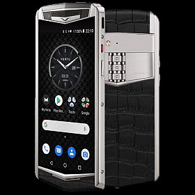 VERTU ASTER P BLACK ALLIGATOR NEW