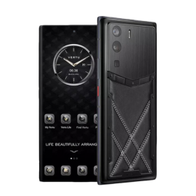 META VERTU STITCHING BLACK CALF