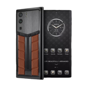 META VERTU RACE TRACK DESIGN BROWN CALF