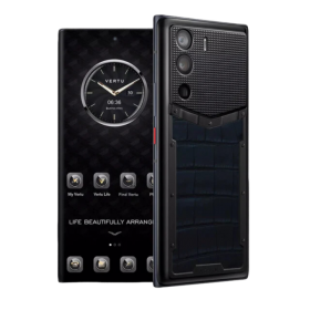 VERTU METAVERTU NAVY BLUE ALLIGATOR LEATHER