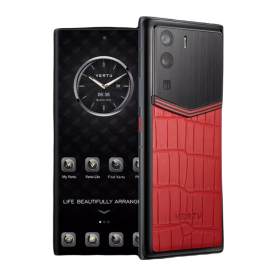 VERTU METAVERTU ALLIGATOR LEATHER FLAME RED