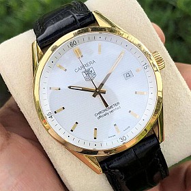 ĐỒNG HỒ TAG HEUER CARRERA AUTOMATIC WV5140.FC8159 VÀNG KHỐI 18K