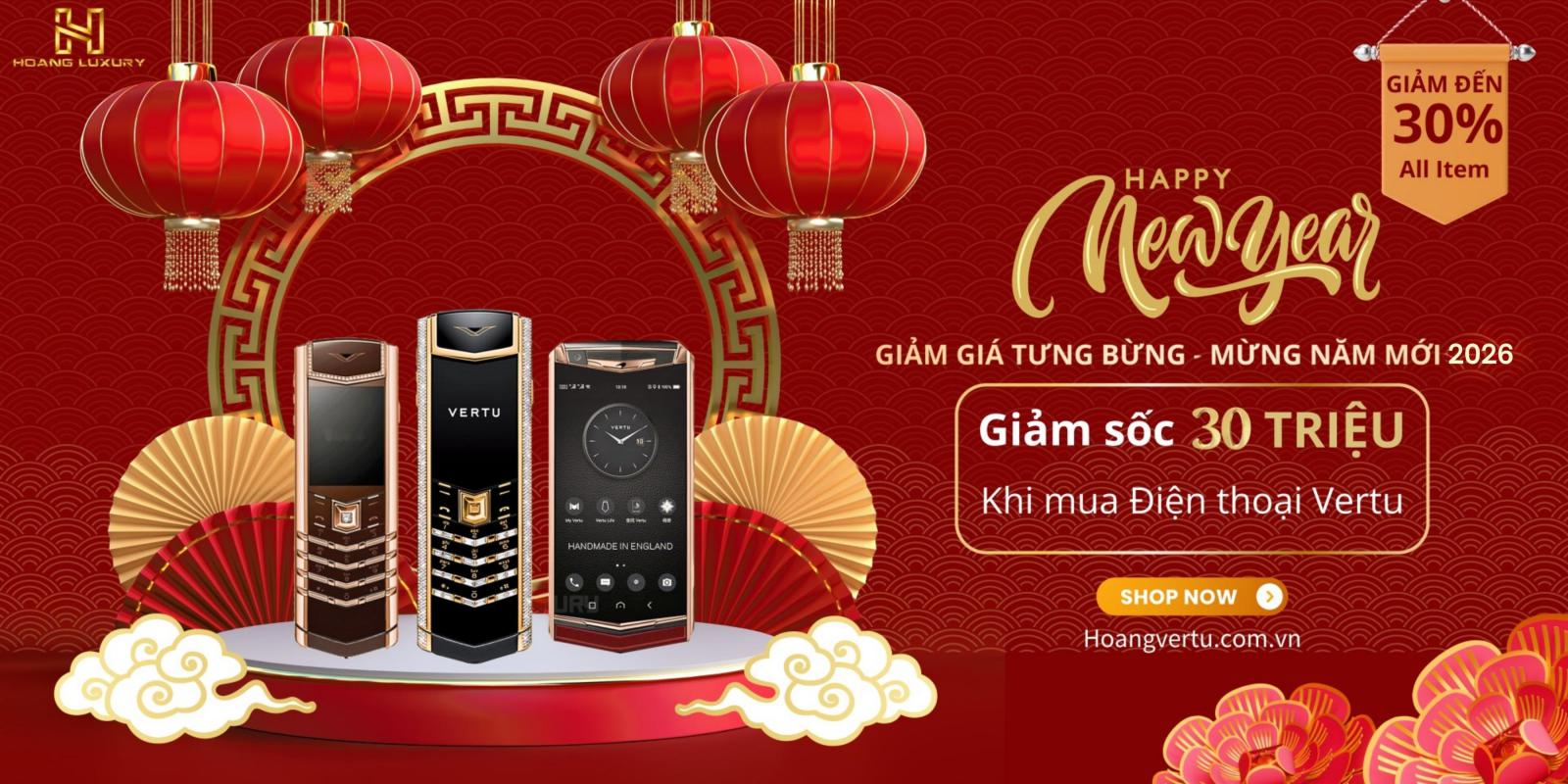 Hoàng Luxury chào mừng năm mới