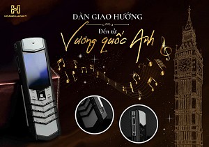 ĐỘC LẠ DÀN NHẠC GIAO HƯỞNG TRONG VERTU CHÍNH HÃNG