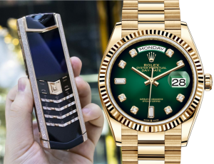 ĐẲNG CẤP NHÂN ĐÔI VỚI VERTU VÀ ROLEX