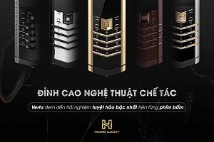 BÀN PHÍM VERTU CHÍNH HÃNG - ĐỈNH CAO NGHỆ THUẬT CHẾ TÁC