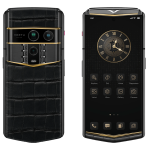 Siêu phẩm Vertu Agent Q Black Premium Set Single Gold Accent Iron Black Alli 1TB – Đỉnh cao xa xỉ dành cho giới thượng lưu