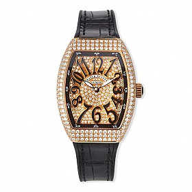 Đồng hồ nữ Franck Muller V32  Rose Gold Custom Diamond
