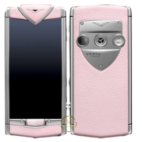 Vertu Touch Pink Leather Mới 100% Fullbox