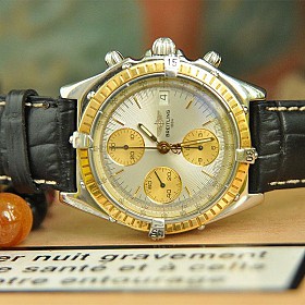 Đồng hồ Breitling Chronographe vàng đúc 18k nguyên zin Thụy Sĩ