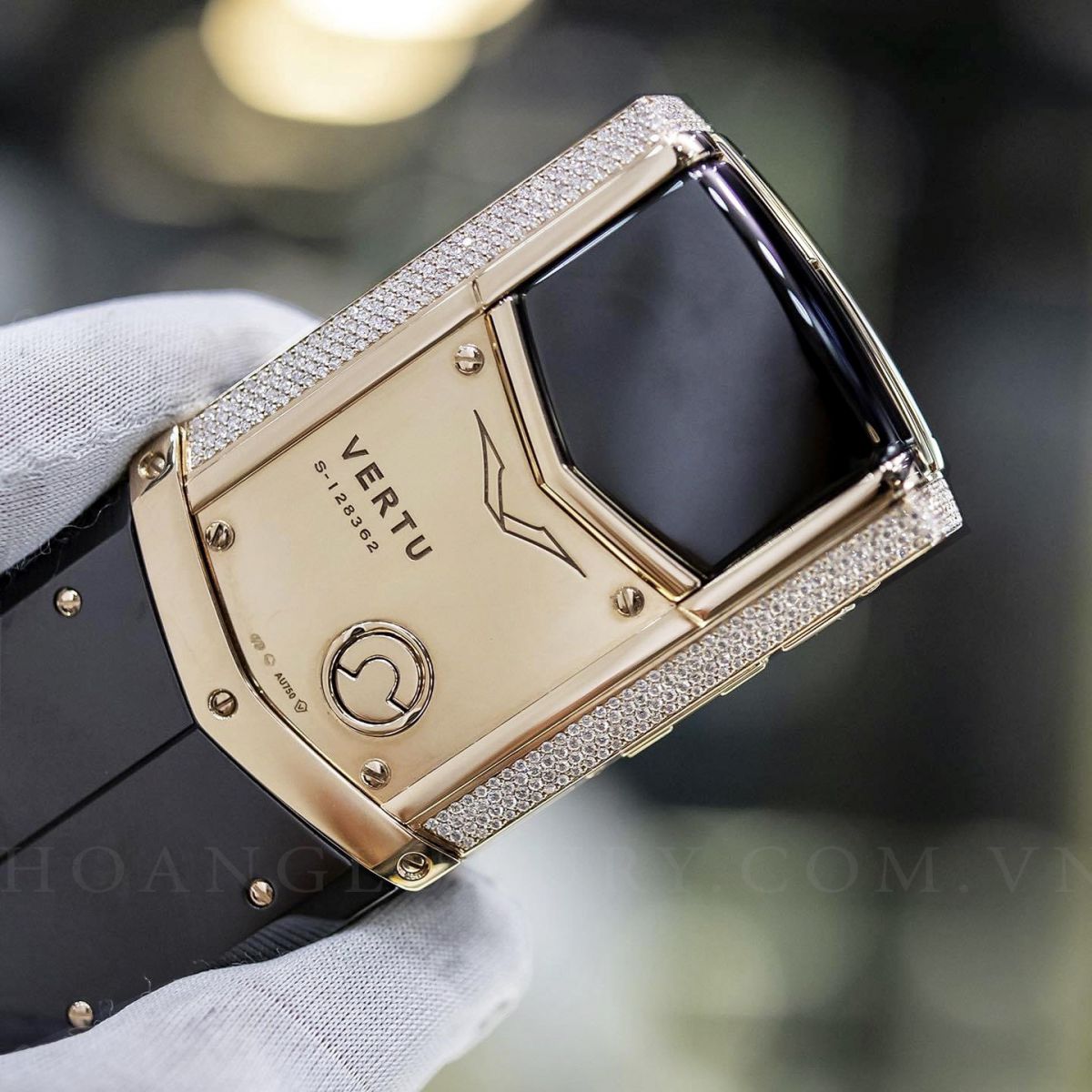 Vertu Signature S Rose Gold Full Diamond Vertu Signature S Rose Gold Full Diamond