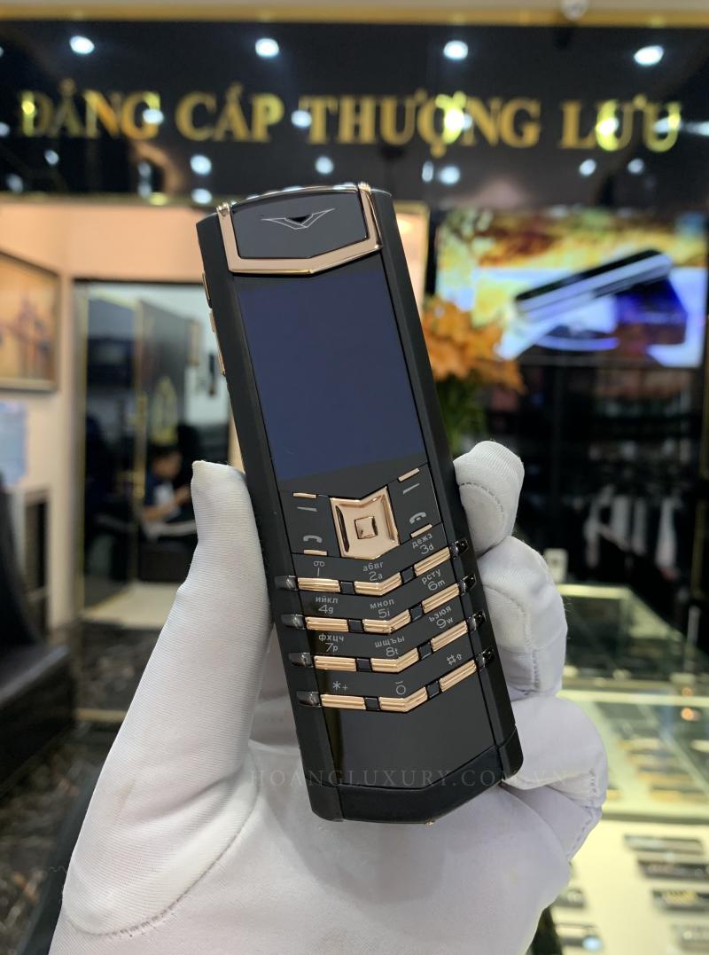 VERTU SIGNATURE S PURE BLACK MIX GOLD