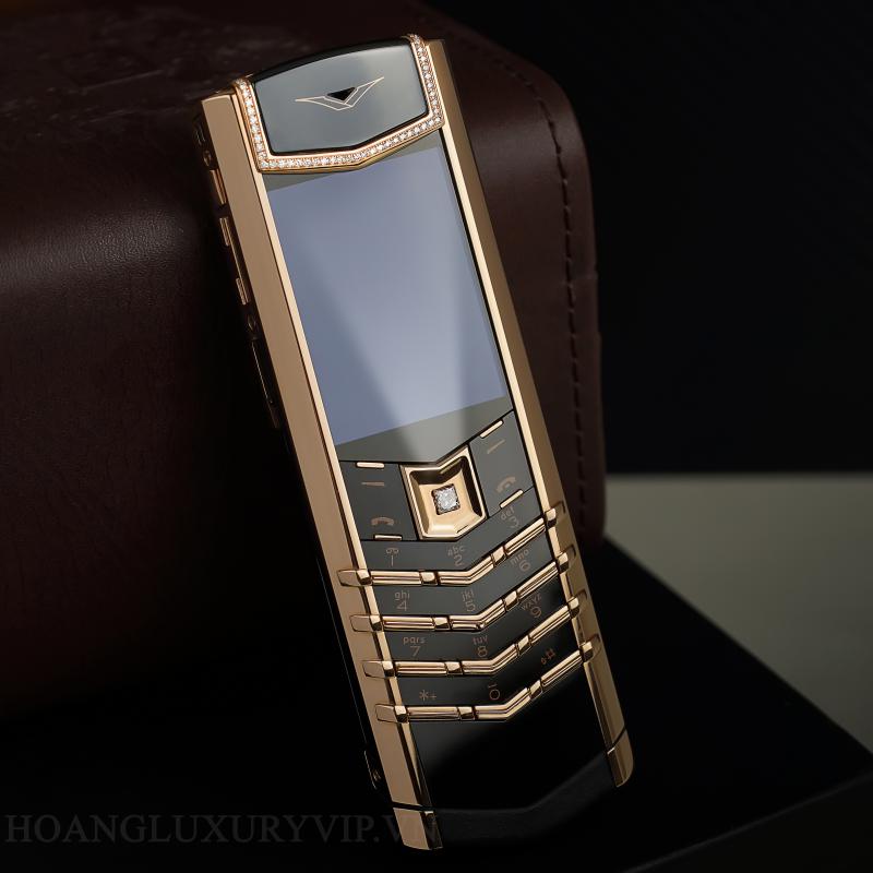 Vertu Signature S Rose Gold Mix Diamond Vertu Signature S Rose Gold Mix Diamond