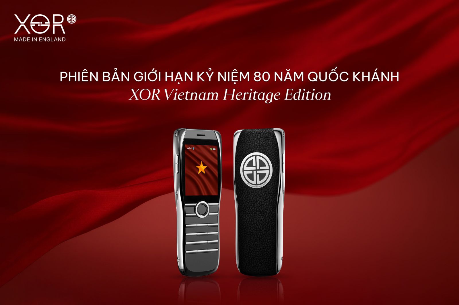 Phiên bản XOR Vietnam Heritage Edition sử dụng những chất liệu xa xỉ bậc nhất