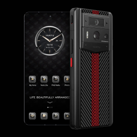 METAVERTU 2ND GENERATION CARBON TEXTURE AUSPICIOUS PHOENIX WEB3 AI PHONE