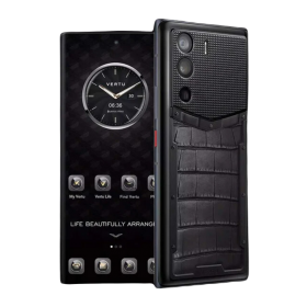 VERTU METAVERTU IRON BLACK ALLIGATOR LEATHER