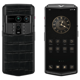 Vertu Agent Q Silver Advanced Set Iron Black Alli 1TB