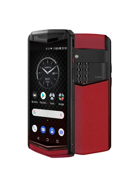 Vertu Aster P Lizard Red New